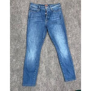 Mother The Stunner Hower Womens Jeans Skinny Button Fly  Size 30 Made In USA